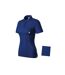 Womens/ladies Resist Heavyweight Polo Shirt Blue Rimeck-1