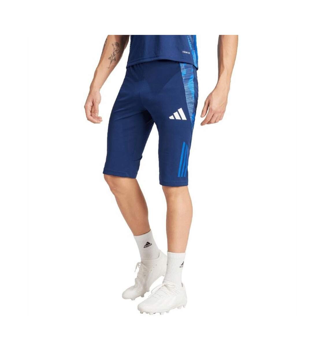 Short Tiro Competition Homme Bleu Marine Adidas-4