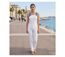 Tee-shirt sans manches TF192E Mode Directe : Le débardeur 100% coton au style marin chic-5