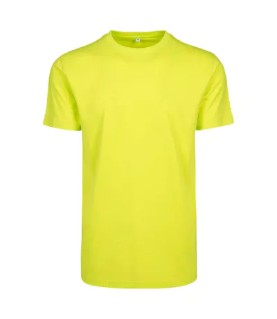 T-shirt Adulte Jaune Fluo Build Your Brand