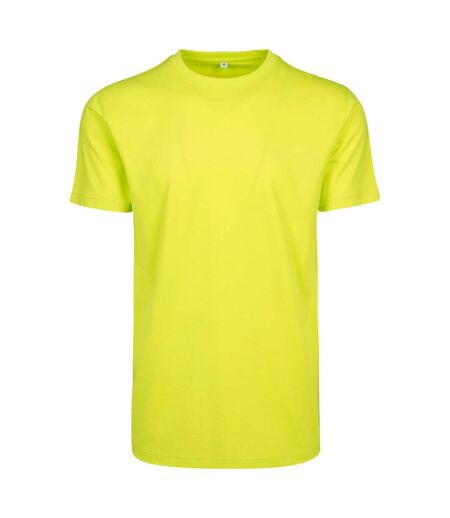 T-shirt Adulte Jaune Fluo Build Your Brand