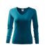 T-shirt Manches Raglan Elegance Femme Bleu Malfini-1