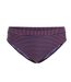 Bas De Maillot De Bain Motif/style Rayé Tina Femme Rose Clair Noir Trespass-1