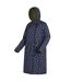 Veste Imperméable Motif/style Floral Orla Kiely Femme Bleu Olive Foncé Regatta-4
