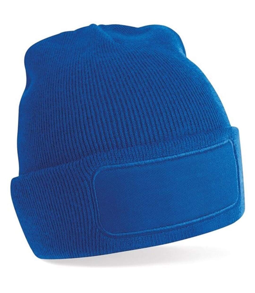 Bonnet avec patch - Adulte - B445 - bleu roi-2