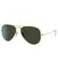 Lunettes De Soleil Motif/style Pilote Adulte Taille Unique Vert Foncé Jaune Or Ray-Ban-2