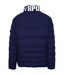 Doudoune Motif/style Logo Homme Bleu Marine Plein Sport-2