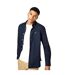 Mens Plain Oxford Shirt Navy Jack Wills-4