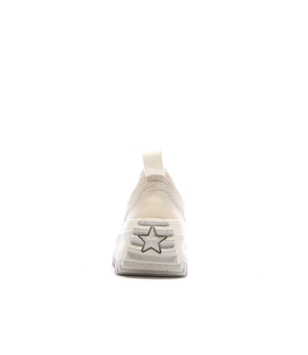 Baskets beige femme converse run star hike slip-3
