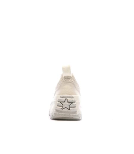 Baskets beige femme converse run star hike slip