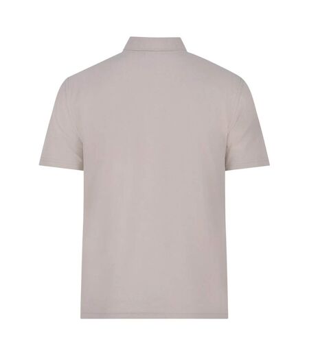Polo Manches Courtes Hommes Beige Gris Pro RTX