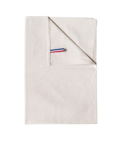 Torchon de vaisselle en coton bio - Origine France garantie - K137 - beige naturel