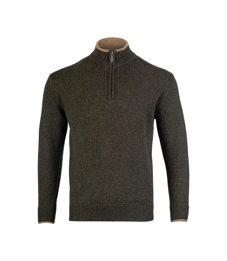 Pull Ashcombe Homme Olive Jack Pyke