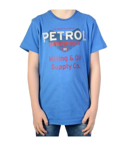 T-shirt Petrol Industries Daytona Blue