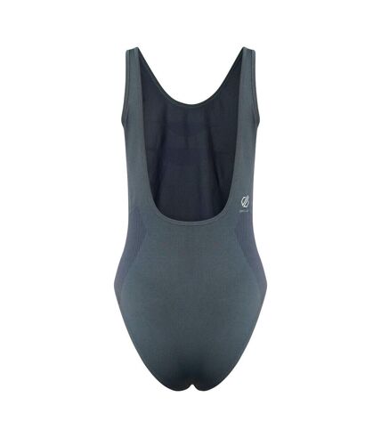 Dare 2B Womens/Ladies Don´t Sweat It Recycled One Piece Bathing Suit (Orion Grey) - UTRG6924