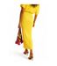 Womens/ladies Tilly Plisse Mini Dress Yellow Never Fully Dressed-3