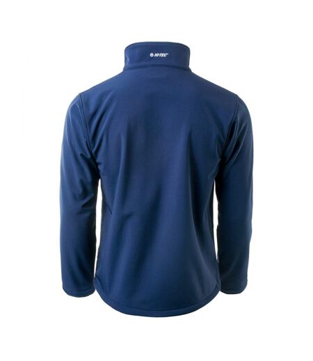 Veste Softshell Lingen Homme Bleu Marine Orange Rouge Hi-Tec