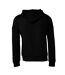 Unisex adult sponge fleece hoodie black Bella + Canvas