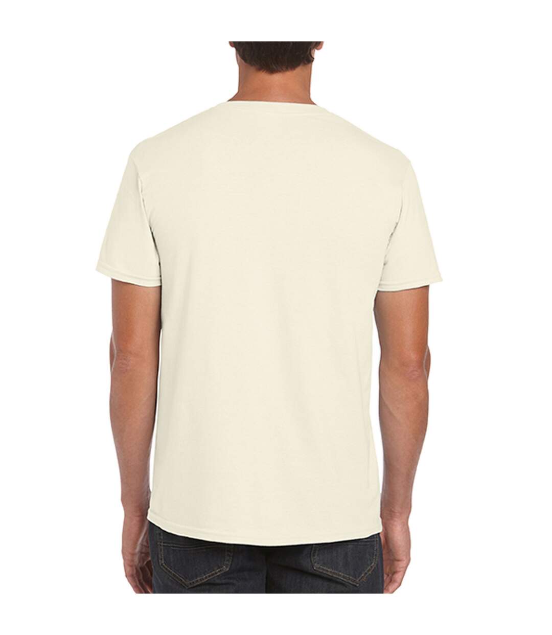 T-shirt Softstyle Adulte Beige Pâle Gildan-2