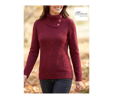 Pull Col Cassé Femme Mayflower DEFI2R Modulable