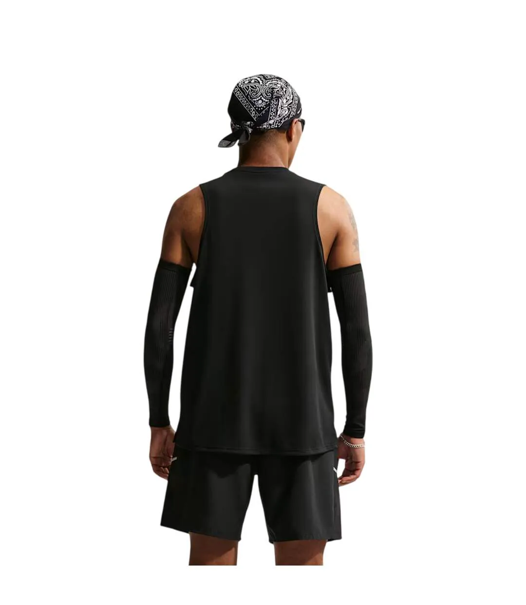 Mens Miler Tank Top Black Nike-3