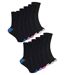 12 Pair Multipack Womens Bamboo Trainer Socks | Low Cut Cushioned Ankle Socks