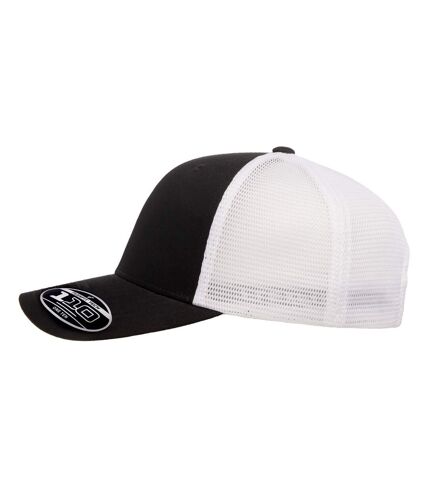 Casquette adulte noir / blanc Flexfit