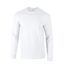 T-shirt Manches Longues Adulte Blanc Gildan-1