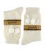 1 Pack Ladies Warm Alpaca Wool Pom Pom Bed Socks-2