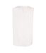 Blouse Sans Manches Femme Blanc Boss-2