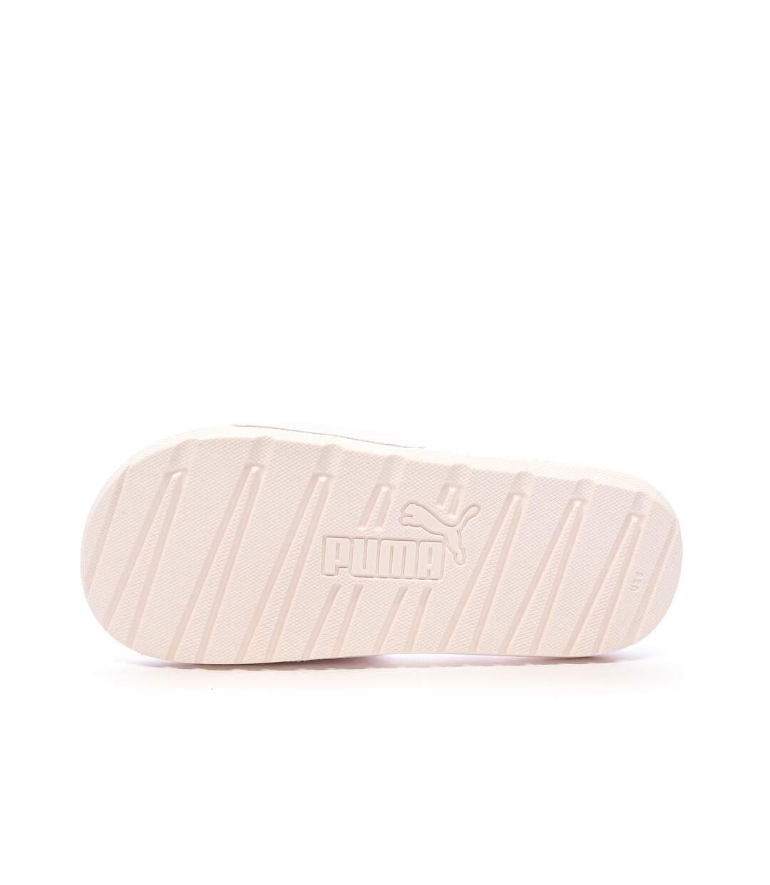 Claquettes rose pale femme puma cool-2