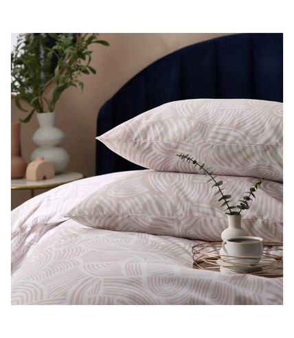 Dunes cotton duvet cover set shell Hoem