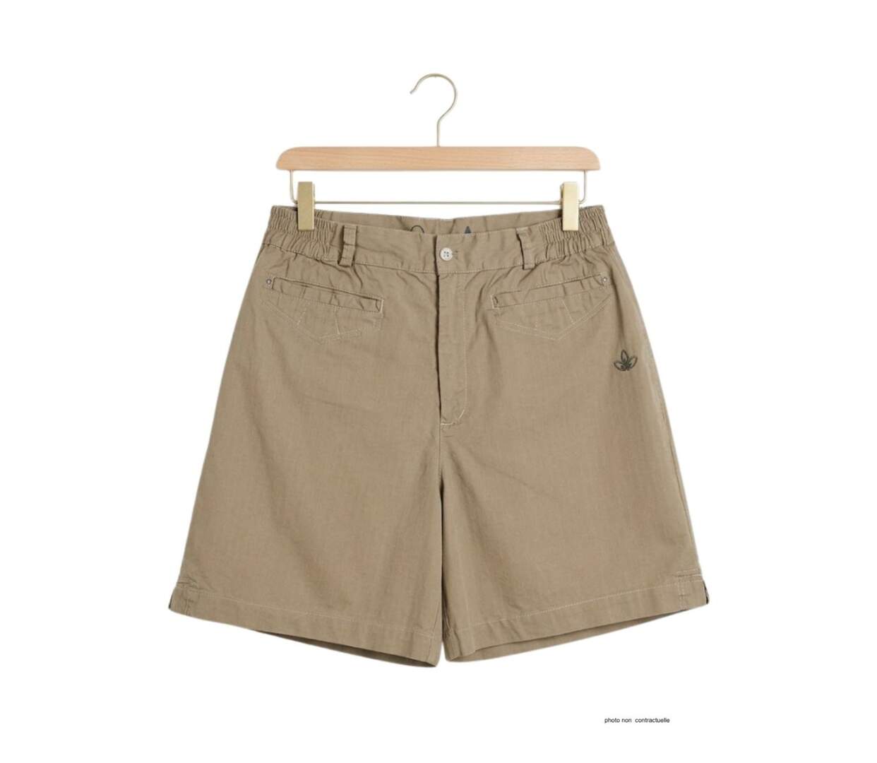 Short AXONE SE1173C camel stretch : le confort absolu pour l'été-2
