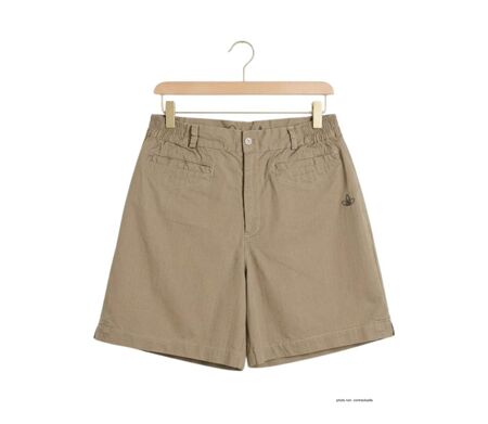Short AXONE SE1173C camel stretch : le confort absolu pour l'été