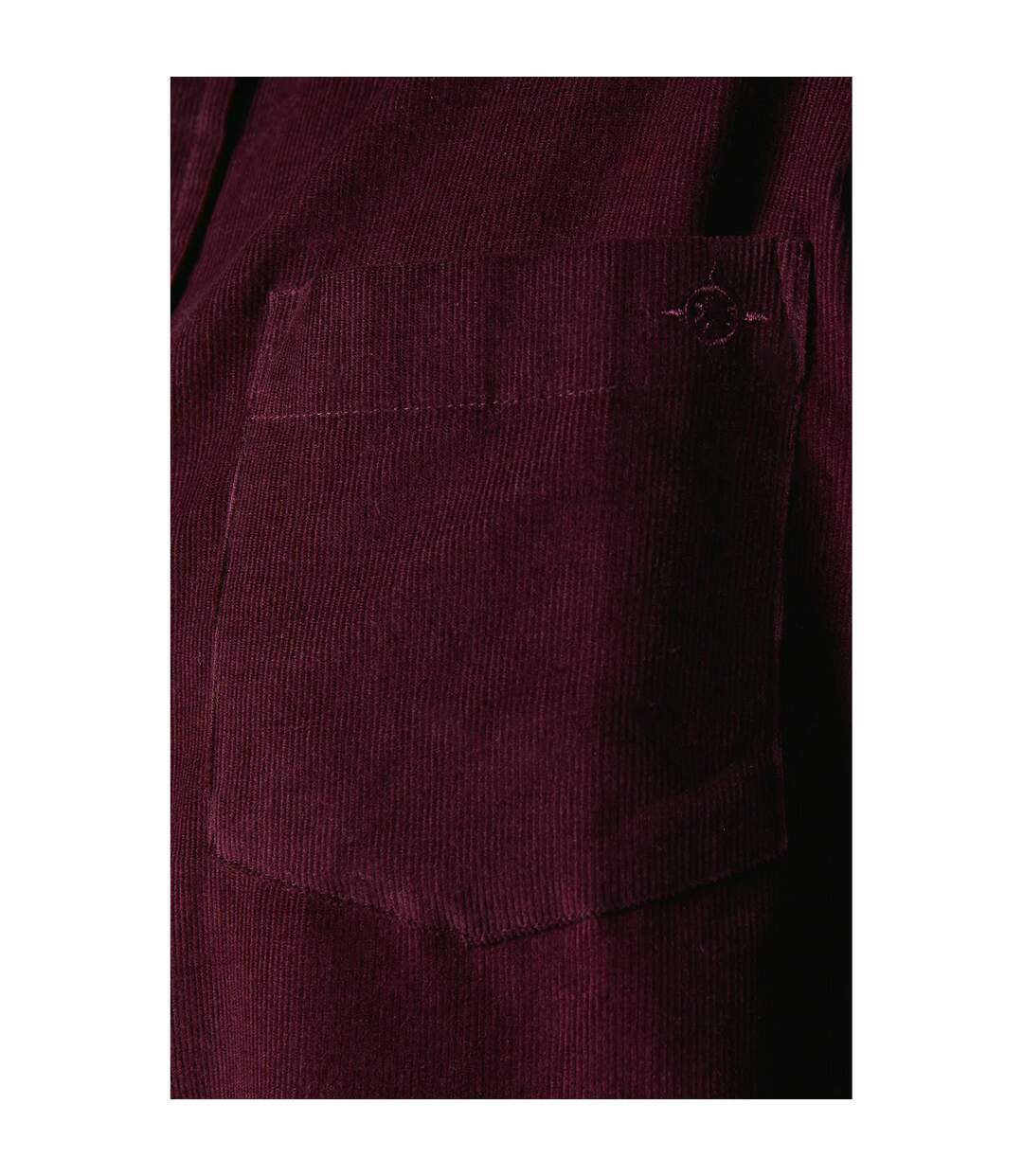 Chemise Manches Longues Homme Bordeaux Maine-3