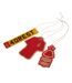 Nottingham Forest FC Air Freshener (Pack of 3) (Red/Yellow) (One Size) - UTSG31357