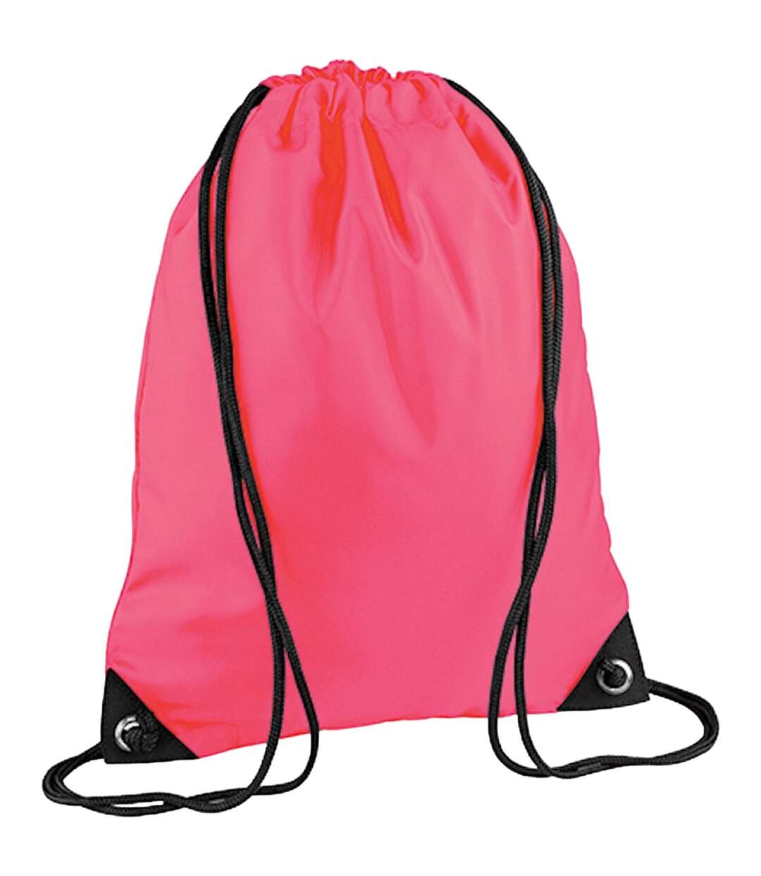 Sac De Gym 11 Litres Taille Unique Rose Fluo Bagbase-1