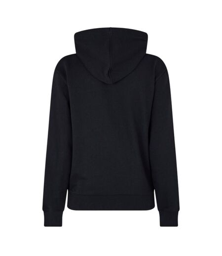 Sweat À Capuche Manches Longues Motif/style Logo Brodé Femme Noir Lacoste