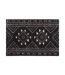 Tapis Déco à Motifs Saharienne 120x170cm Noir-1