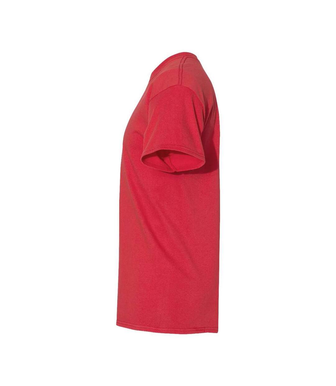 T-shirt Manches Courtes Homme Rouge Gildan-3