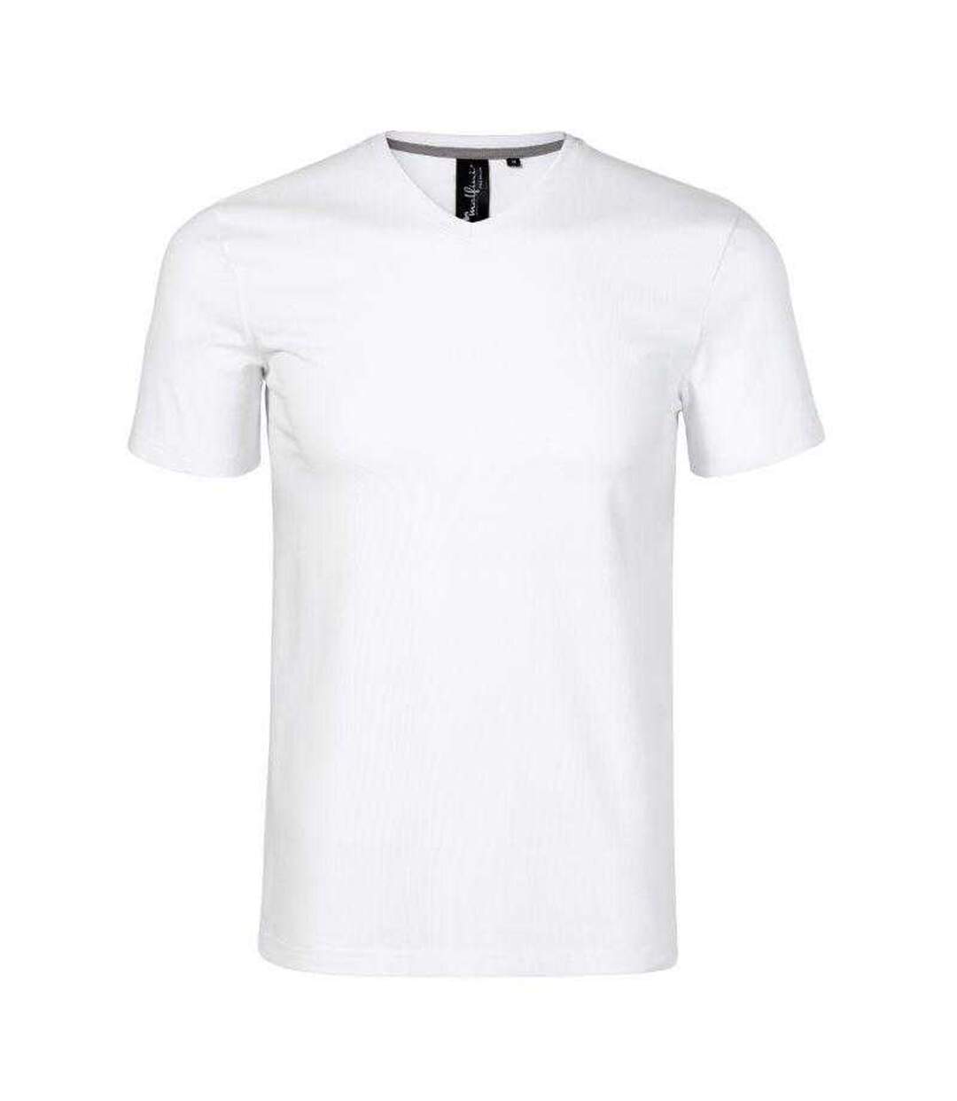 T-shirt Homme Blanc Malfini-1