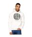 Sweat à capuche camfar homme blanc cassé Crosshatch-1