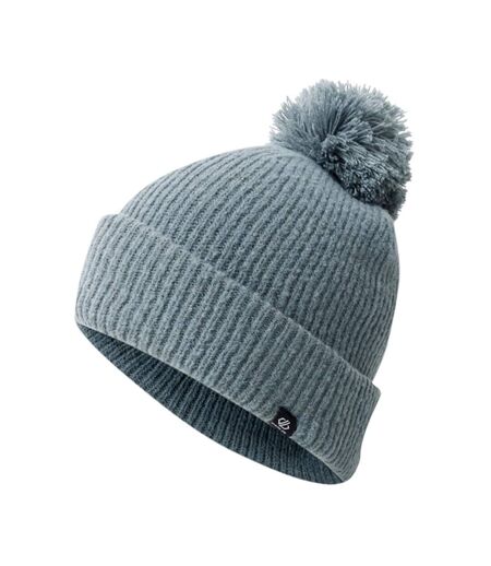 Bonnet Motif/style Pompon Femme Gris Dare 2B