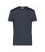 T-shirt Workwear Strong Homme Carbone Noir James And Nicholson-1