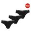 Lot De 3  Slips Homme Noir Emporio Armani-2
