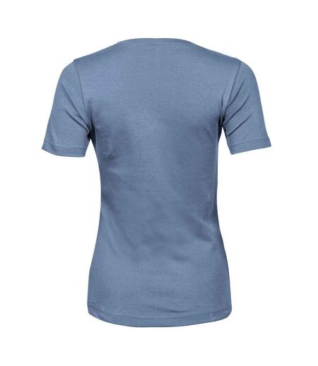 T-shirt interlock femme gris bleu foncé Tee Jays Tee Jays