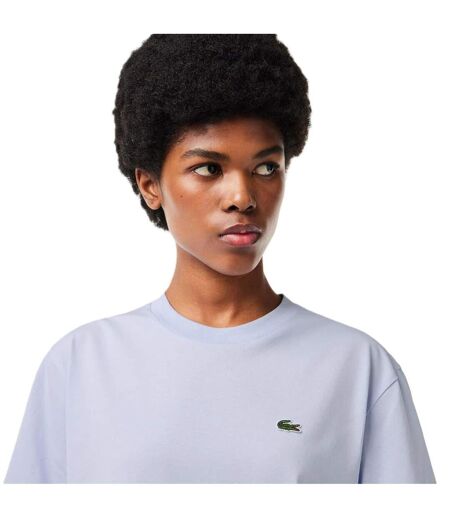 T-shirt Motif/style Logo Femme Bleu Lacoste