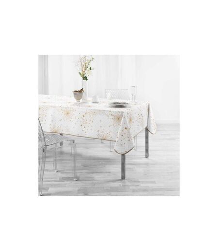 Nappe Imprimée Illumination 150x240cm Blanc