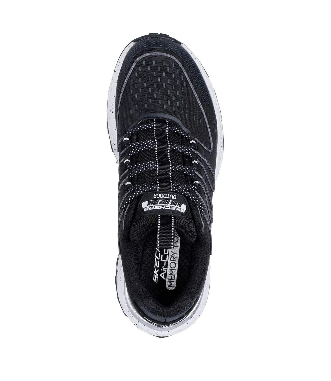 Baskets Step At Femme Noir Blanc Skechers-3
