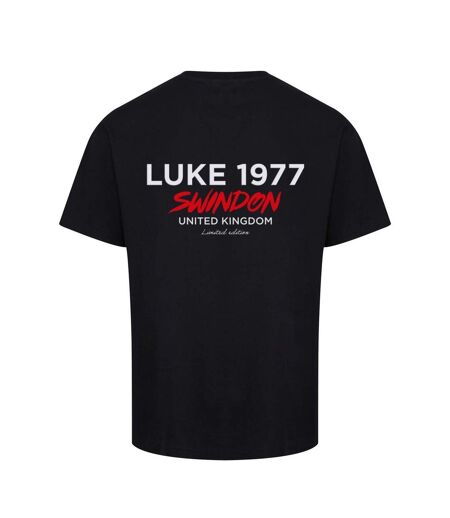 T-shirt Swindon City Homme Noir Luke 1977